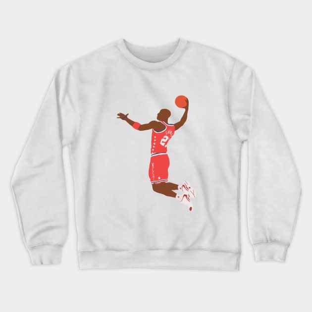 Kevin Garnett Dunking Crewneck Sweatshirt by rattraptees